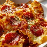 Beef turkey pepperoni Pizza Chips: Knusprig & ofenfrisch genießen!