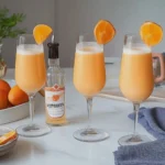 Bellini mit Vanillesauce - Fruchtiger Cocktailgenuss