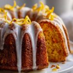 Bester Karottenkuchen Gugelhupf mit spritziger Zitrone