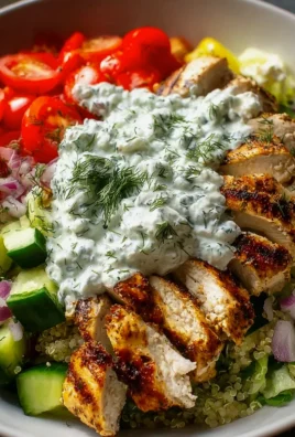 Blitzschnelle Griechische Hähnchen Bowls – gesund & lecker!