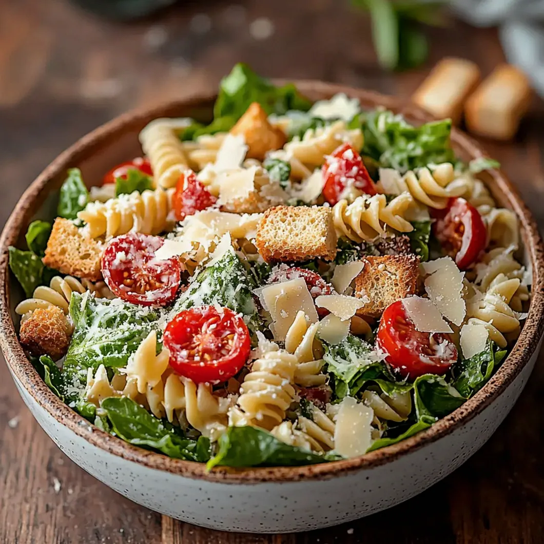 Caesar Pasta Salat – Schritt 2