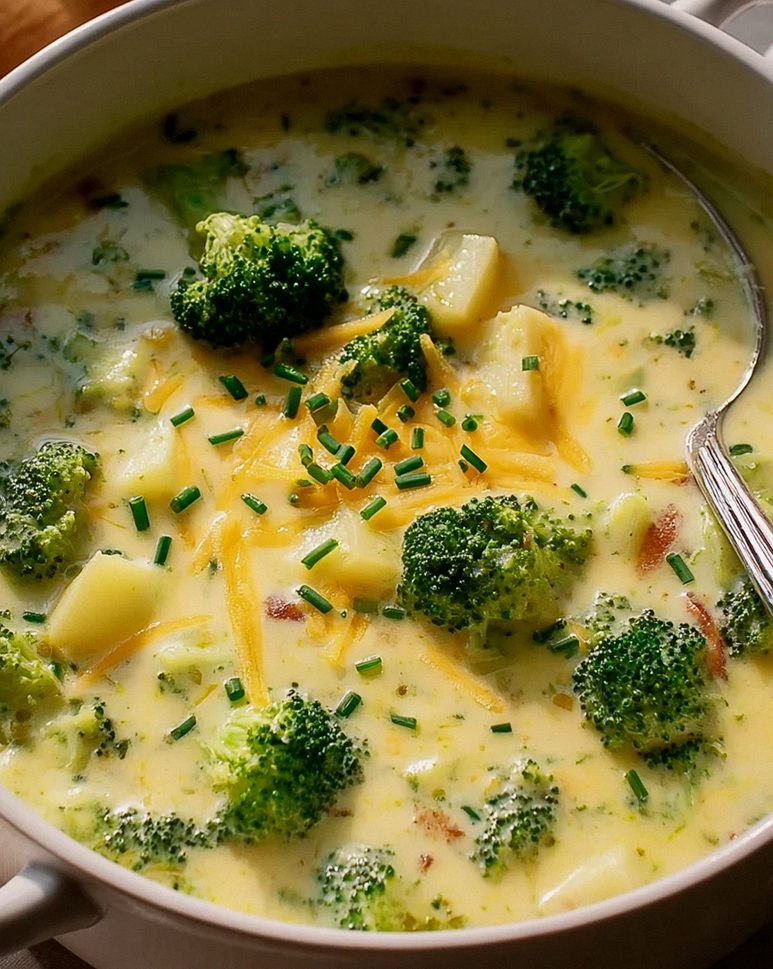 Cremige Brokkolisuppe mit Käse & Kartoffeln – Einfach Lecker! – Schritt 2