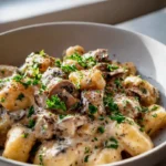 Cremige Pilzsauce für Gnocchi – Ein Genuss für Feinschmecker!