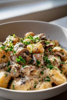 Cremige Pilzsauce für Gnocchi – Ein Genuss für Feinschmecker!