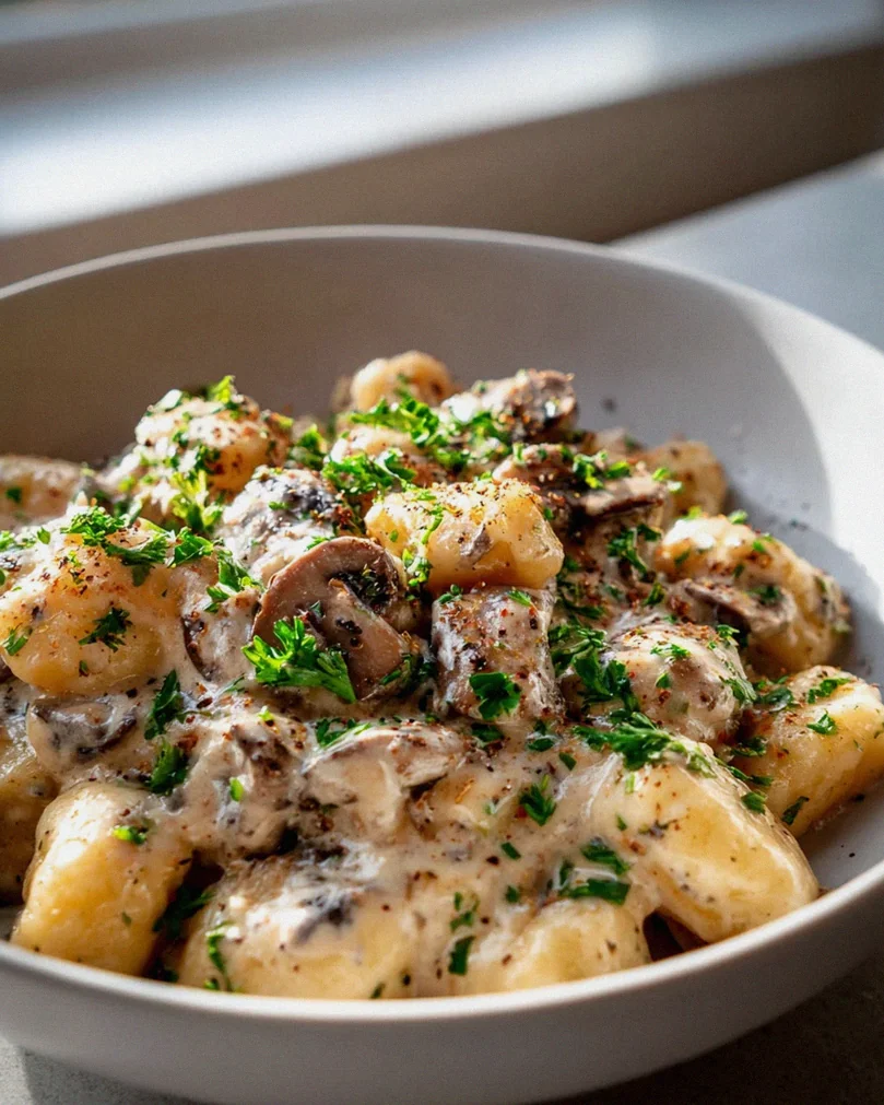 Cremige Pilzsauce für Gnocchi – Ein Genuss für Feinschmecker! – Schritt 1