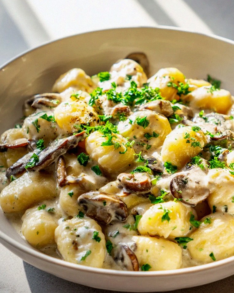 Cremige Pilzsauce für Gnocchi – Ein Genuss für Feinschmecker! – Schritt 2