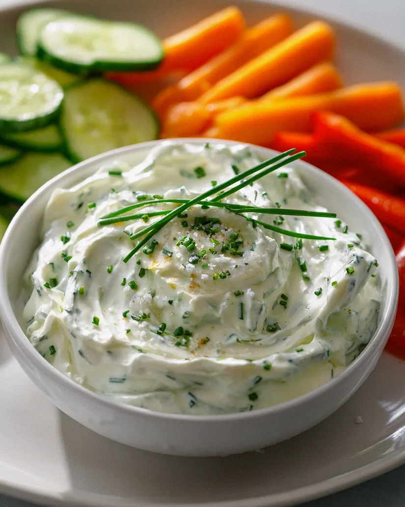 Cremiger Sour Cream und Schnittlauch Dip – Leckerer Genuss! – Schritt 1