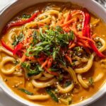 Curry Udon Ramen mit Karotten & Paprika – Schnell & Lecker!