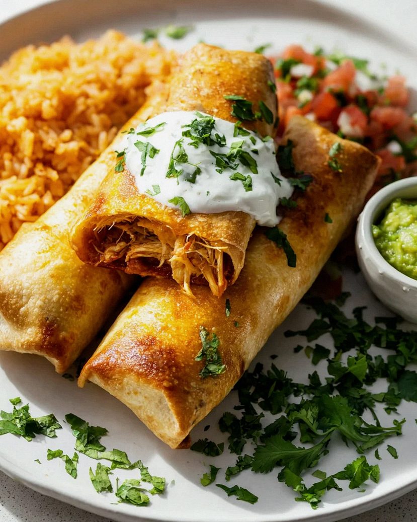 Delicious Chicken Chimichangas: Easy Recipe for Perfection!