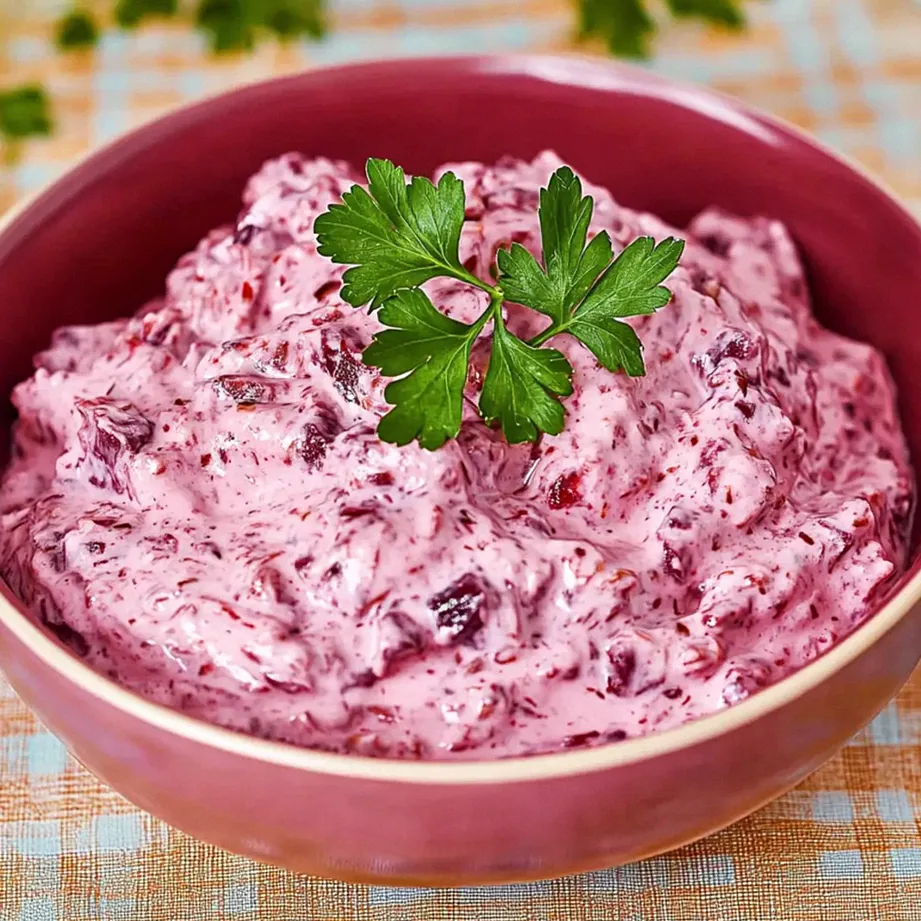 Diesen leckeren Rote Bete Dip kannst Du mit meinem Rezept ganz einfach selber machen! Passt perfekt zu Brot! Jetzt ausprobieren! – Schritt 2