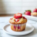Erdbeer-Banane-Muffin ohne Zucker für Babys