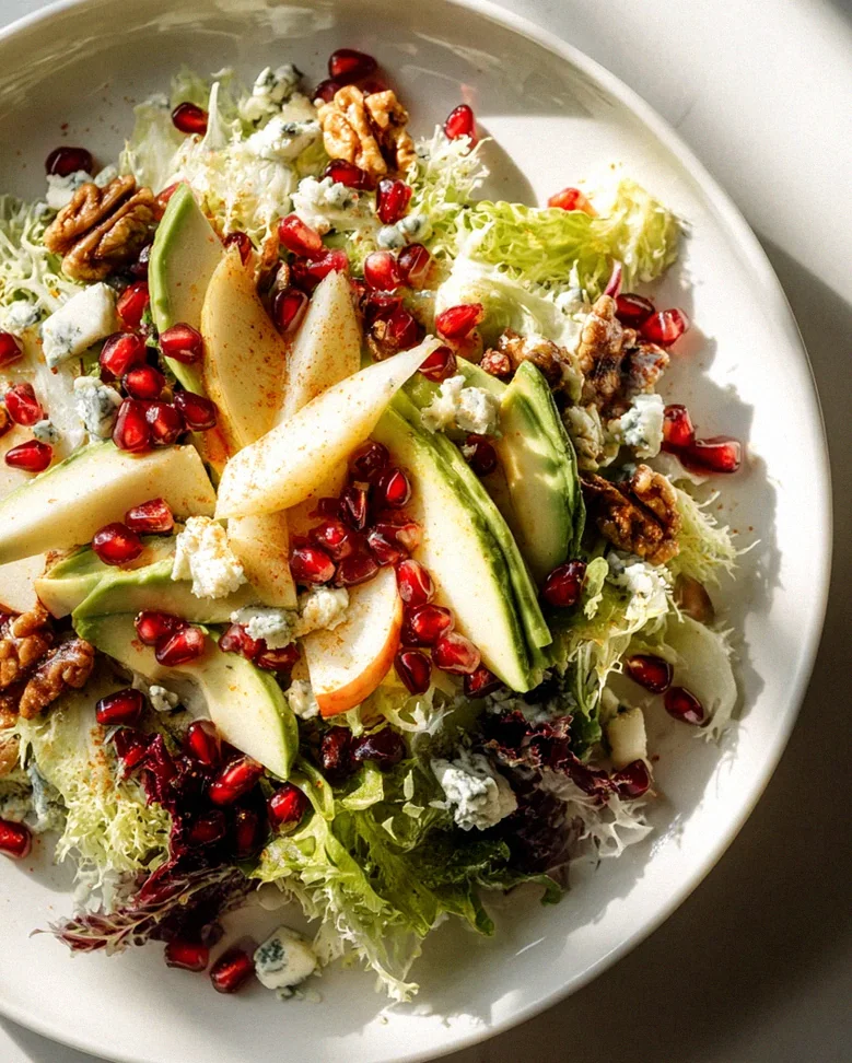 Festlicher Granatapfel Salat mit Honig-Senf-Dressing – Schritt 2