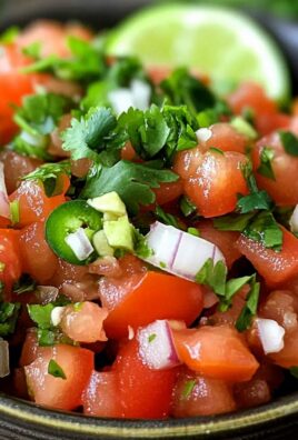 Frische Pico de Gallo selber machen