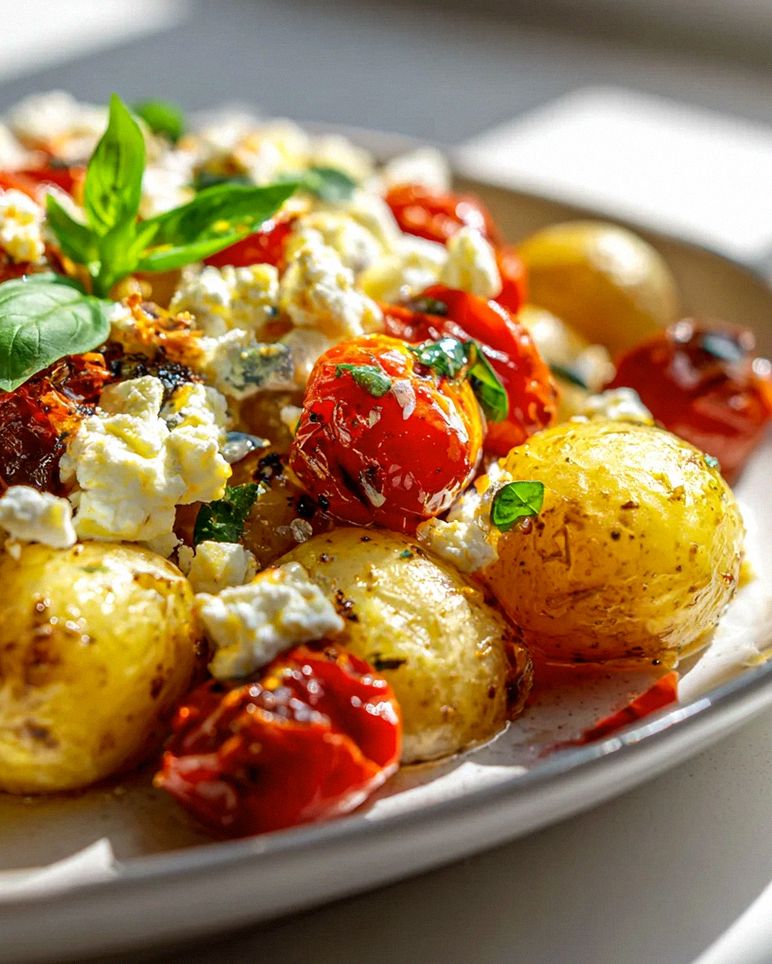 Gesunde Ofenkartoffeln Feta: Dein schnelles Feierabendessen!