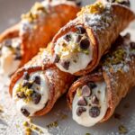 Glutenfreie Cannoli Bites mit Mandelmehl-Schalen Rezept