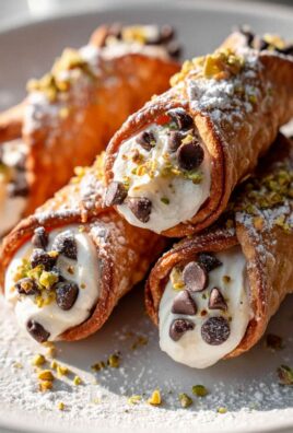 Glutenfreie Cannoli Bites mit Mandelmehl-Schalen Rezept