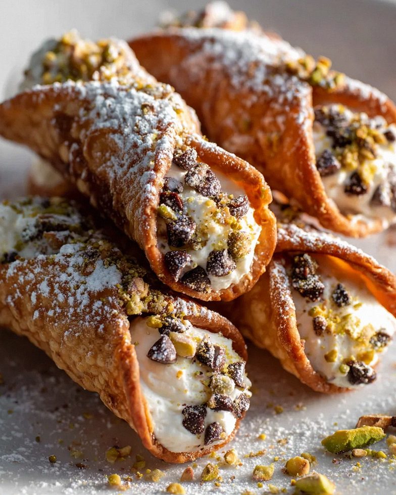 Glutenfreie Cannoli Bites mit Mandelmehl-Schalen Rezept – Schritt 2