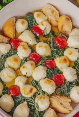 Gnocchi Auflauf mit Spinat Tomate Mozzarella einfach zubereiten