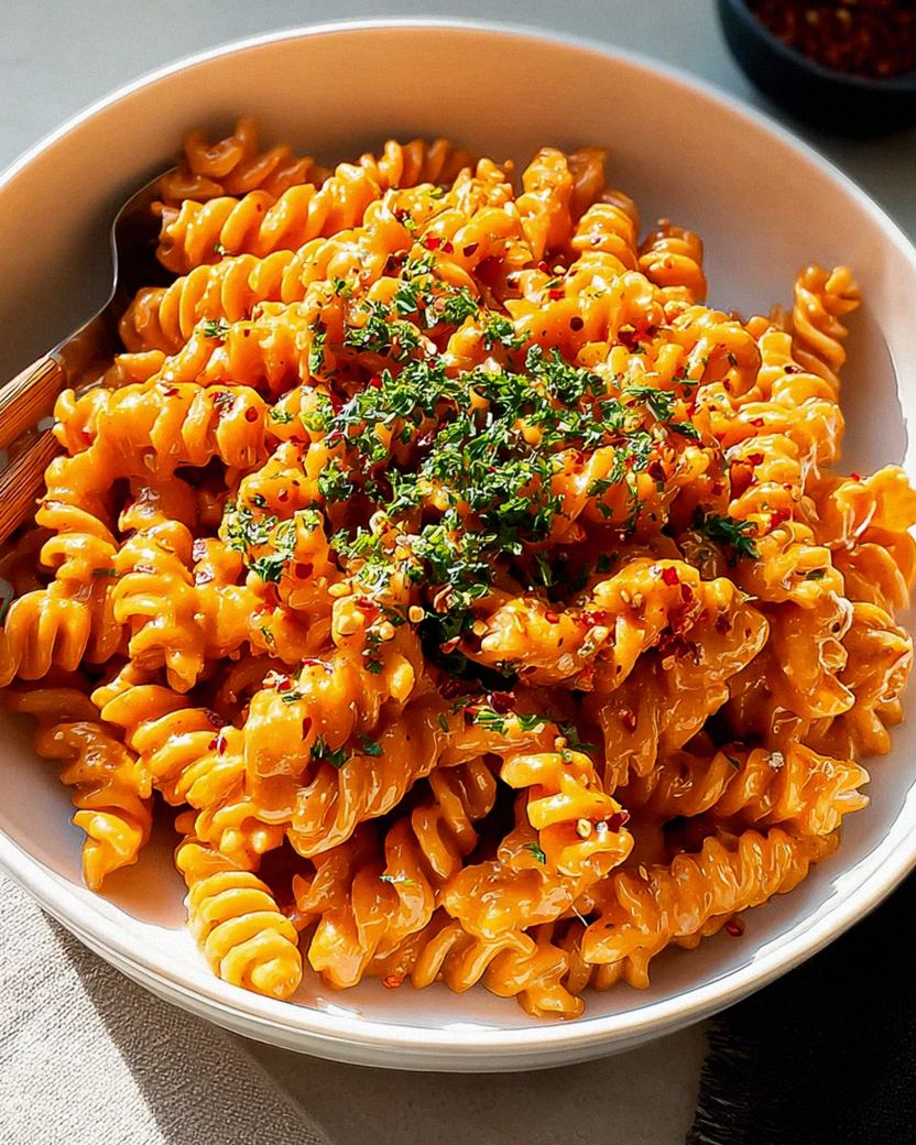 Gochujang Pasta: Würzige Nudelkreation mit koreanischem Flair