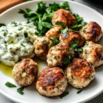Griechische Hähnchenfleischbällchen schnell gemacht