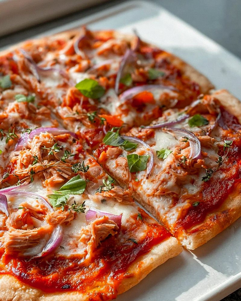 Healthy Skyr Protein Pizza Recipe – Quick & Delicious! – Schritt 2
