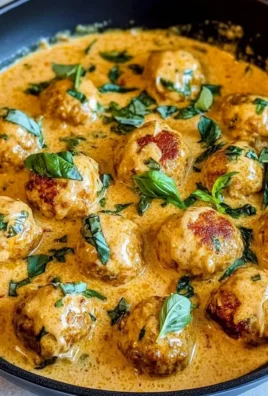 Heirate mich Hühnchen Fleischbällchen: Cremiger Genuss