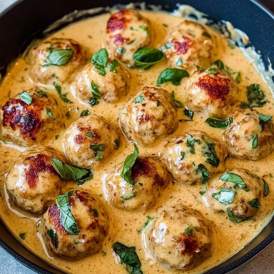 Heirate mich Hühnchen Fleischbällchen: Cremiger Genuss – Schritt 2