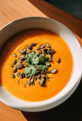 Hokkaido Kürbissuppe: Ingwer-Kokos-Traum mit Kern-Crunch