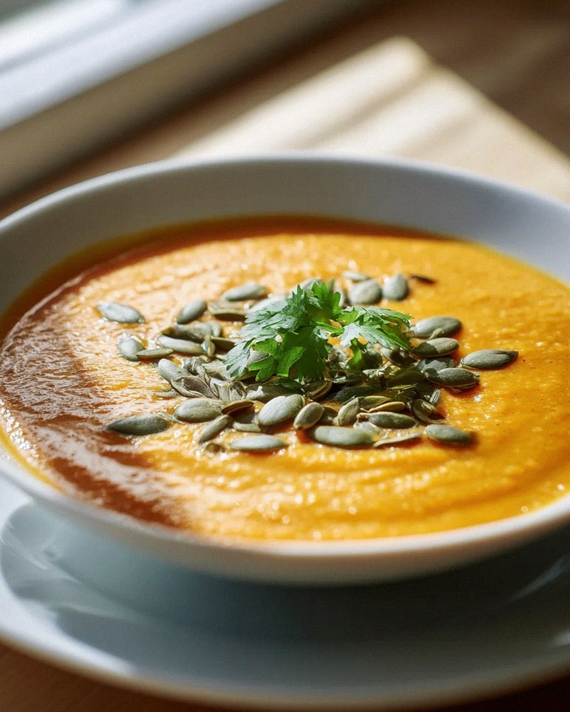Hokkaido Kürbissuppe: Ingwer-Kokos-Traum mit Kern-Crunch – Schritt 2