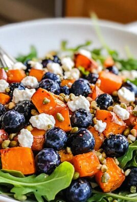 Honig Süßkartoffel Sommer Salat mit Vinaigrette
