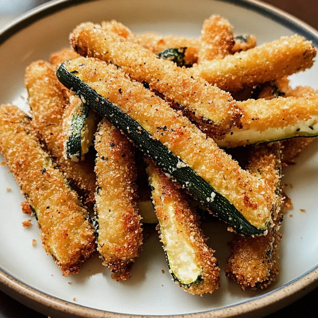 Knusprig gebratene Zucchini für jeden Snackliebhaber – Schritt 1