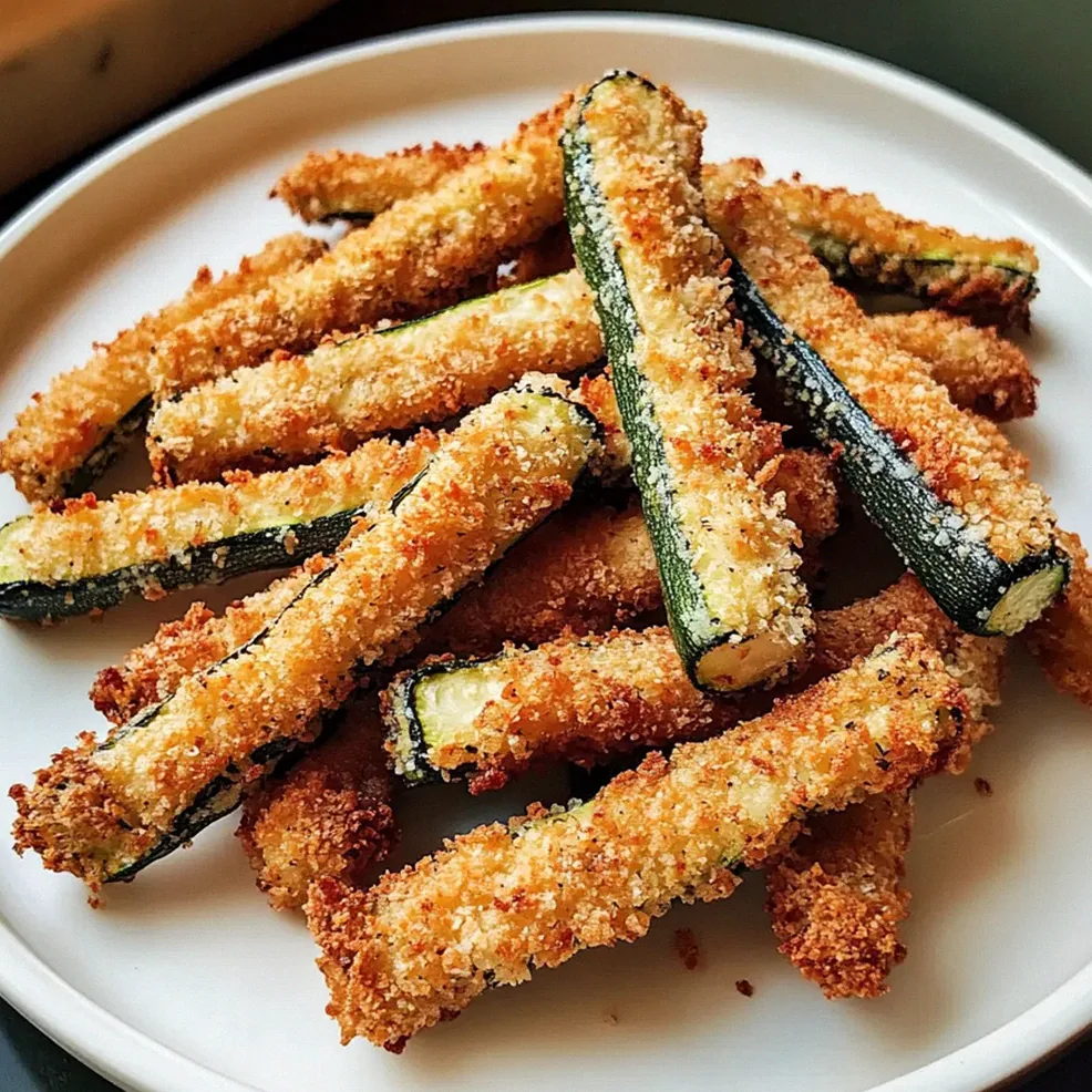 Knusprig gebratene Zucchini für jeden Snackliebhaber – Schritt 2