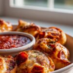 Knusprige Air Fryer Pizzabrötchen: Dein Lieblingssnack!