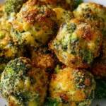 Knusprige Gebackene Brokkoli-Käsebällchen – Schnell & Lecker!