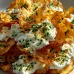 Knusprige Knoblauch Kräuter Cottage Cheese Chips selbstgemacht