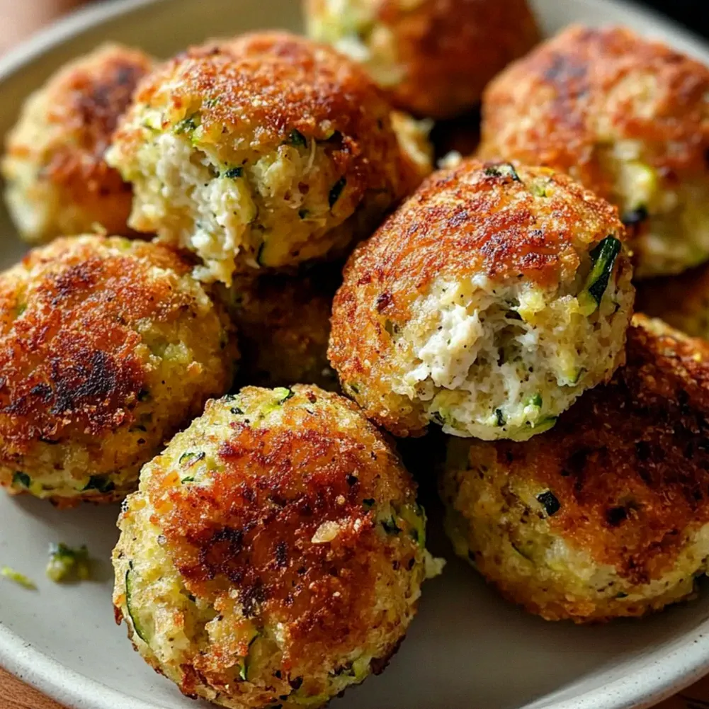 Knusprige Zucchini-Feta-Bällchen ganz einfach gemacht – Schritt 1