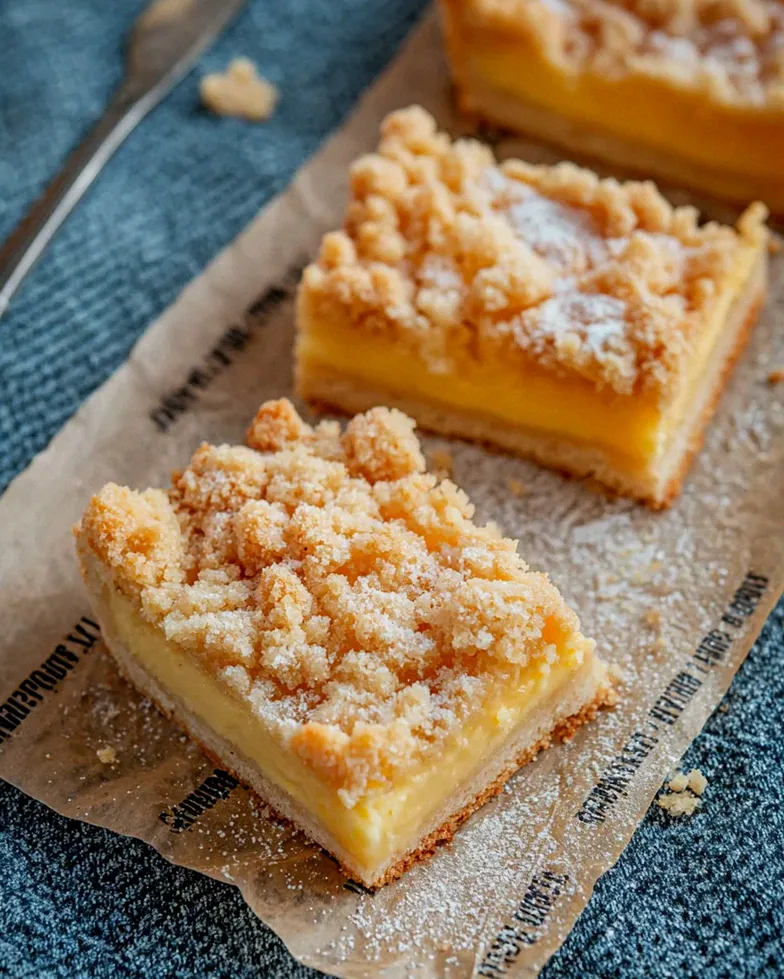 Knuspriger Streuselkuchen mit Vanillepudding – Schritt 1