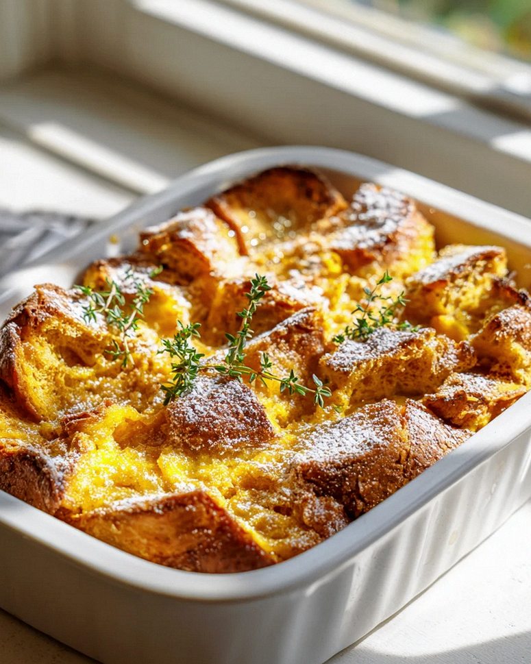 Köstlicher Kürbis-French-Toast-Auflauf: Ideal für Gäste! – Schritt 2