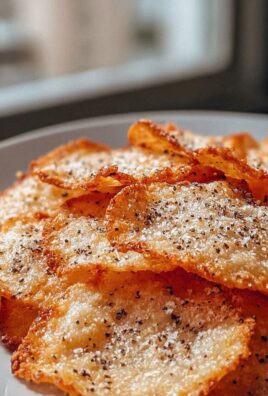 Leckere Hüttenkäse Chips: Knuspriger Snack für jeden Anlass!