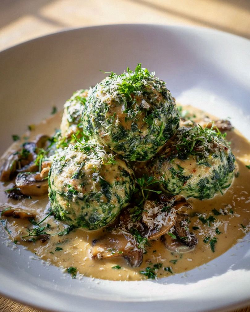 Leckere Spinatknödel – Einfaches Rezept für Genuss ohne Fleisch! – Schritt 2