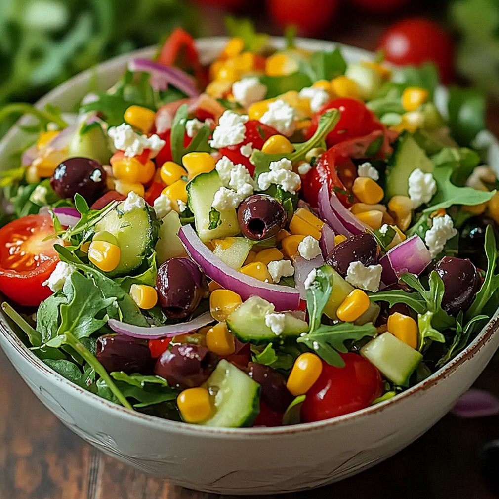 🥗 Leckerer 5 Minuten Salat – Schritt 2