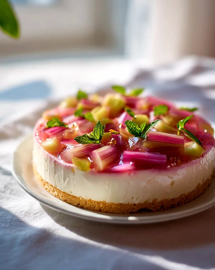 Leckerer Rhabarber Quark Pudding Kuchen – Einfaches Rezept!