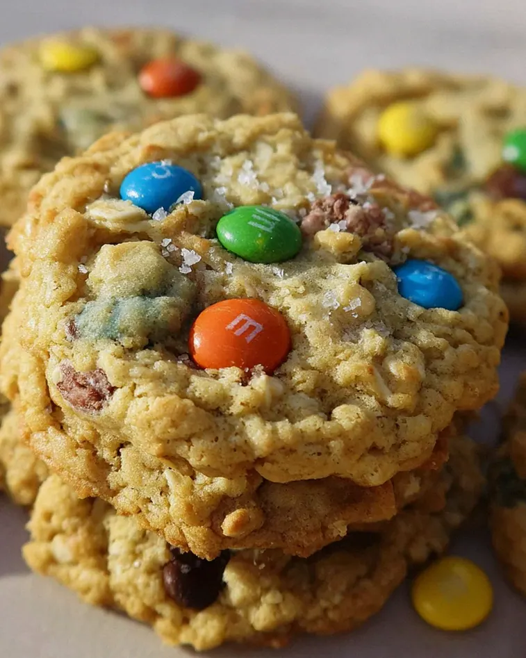 M&M-Cookies mit Haferflocken – Schritt 1