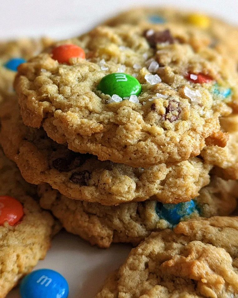 M&M-Cookies mit Haferflocken – Schritt 2