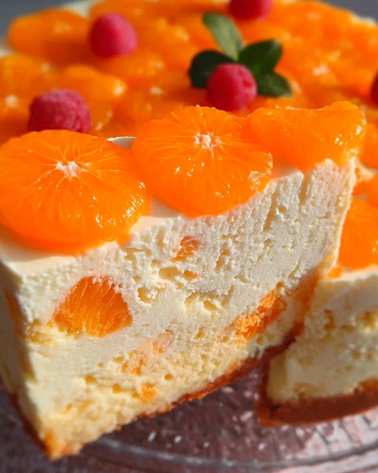 Mandarinen-Quark-Kuchen mit Geheimzutat – Schritt 1