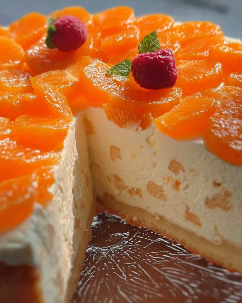 Mandarinen-Quark-Kuchen mit Geheimzutat – Schritt 2