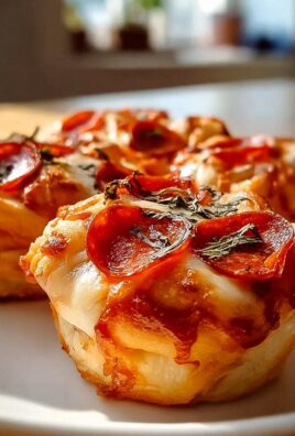 Mini Deep Dish Croissant-Pizzas: Schnell & einfach lecker!