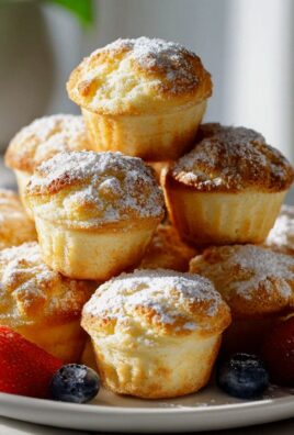 Mini Fluffige Waffel Muffins – Perfekt für Frühstück & Partys!