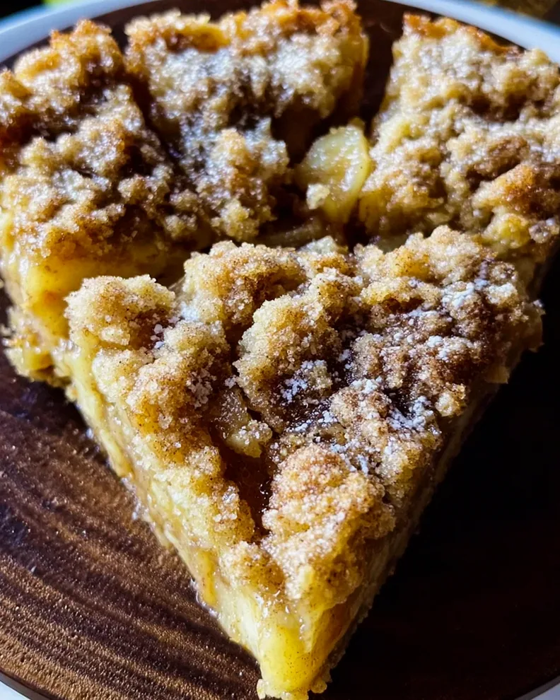 Omas blitzschneller Apfelkompott-Streuselkuchen – Schritt 2