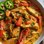 Paprika Hähnchen Curry mit Kokosmilch – Schnell & Lecker